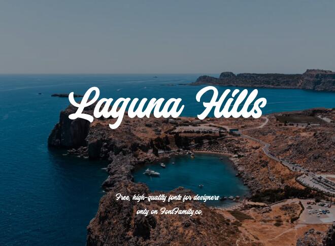 Laguna Hills Font