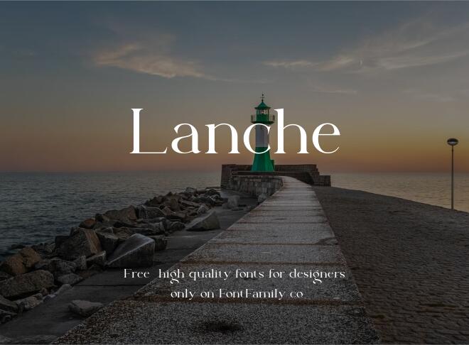 Lanche Font
