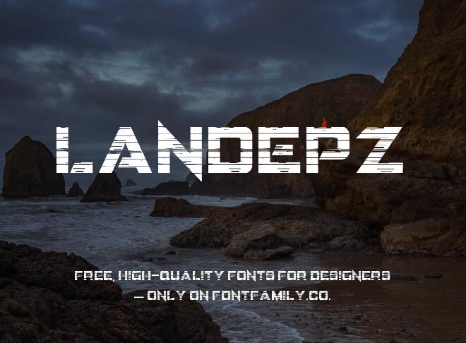Landepz Font
