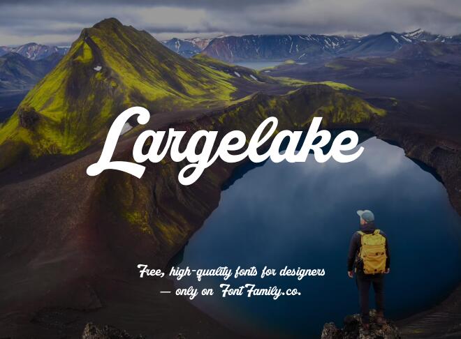 Largelake Font