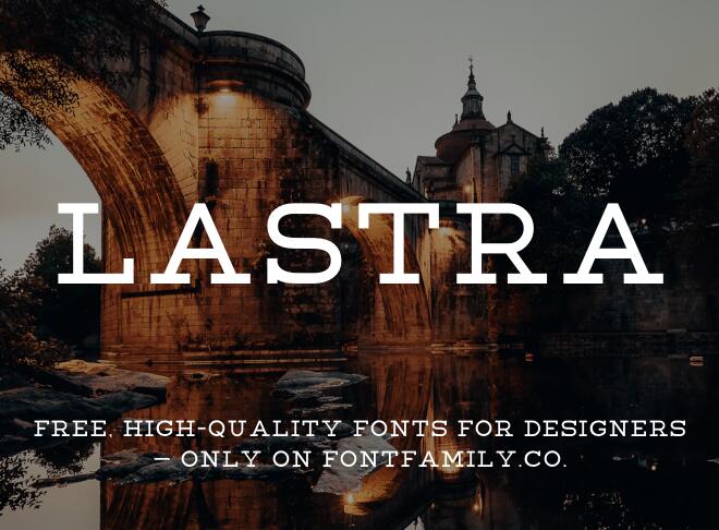 Lastra Font