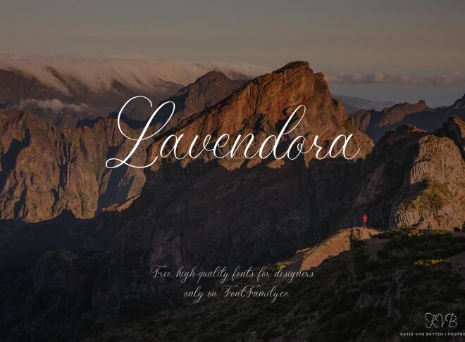 Lavendora Font