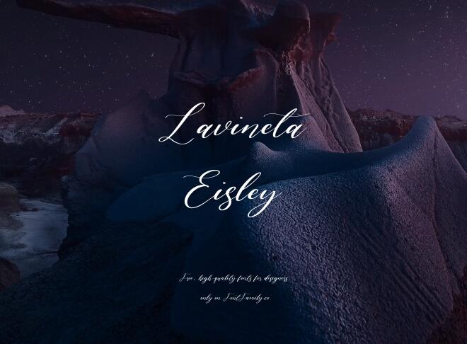 Lavineta Eisley Font