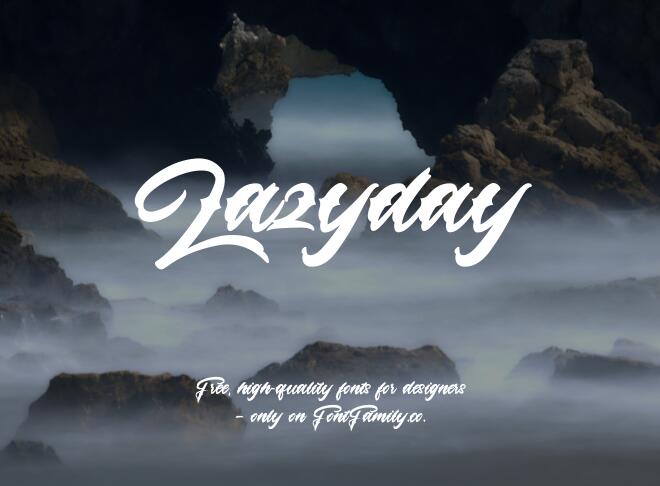 Lazyday Font