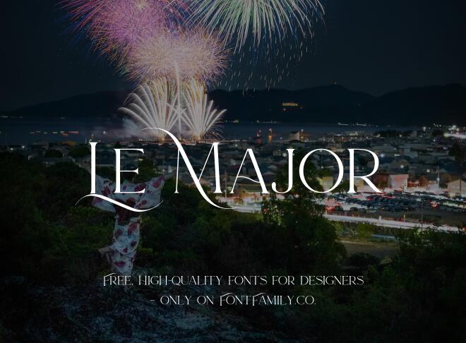 Le Major Font