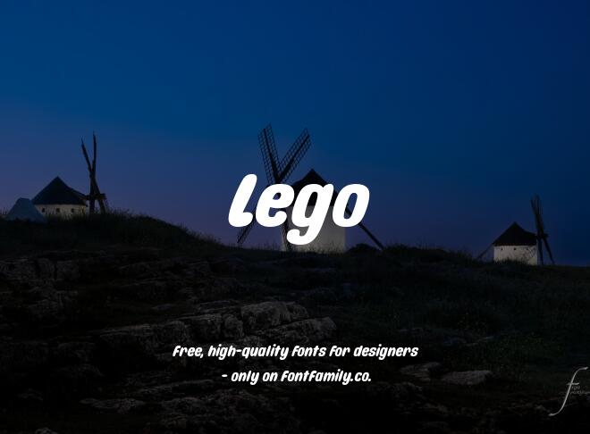 Lego Font