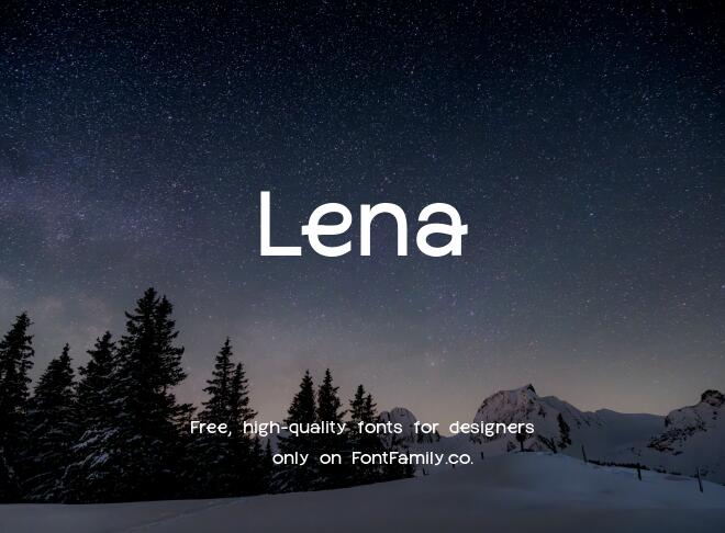 Lena Font
