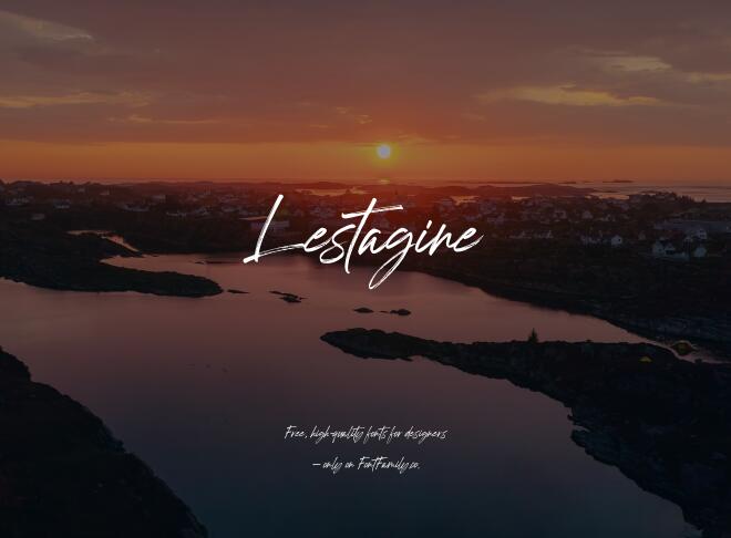 Lestagine Font