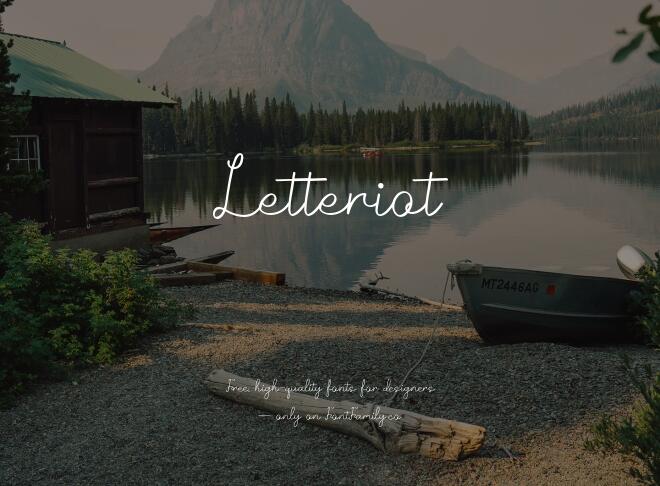 Letteriot Font