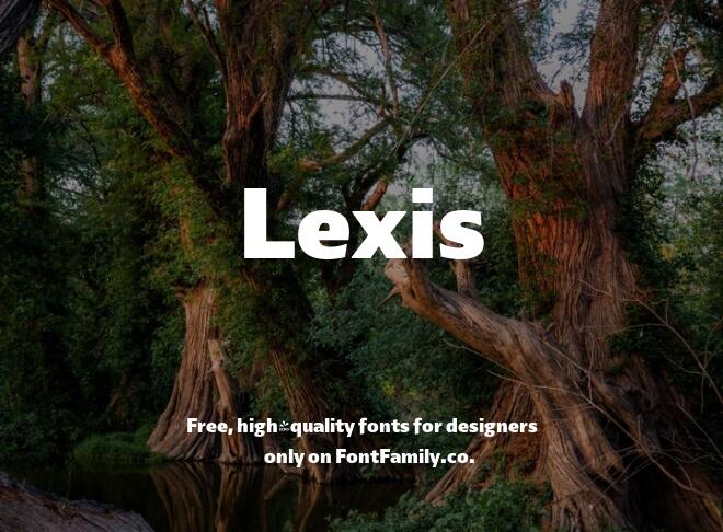 Lexis Font