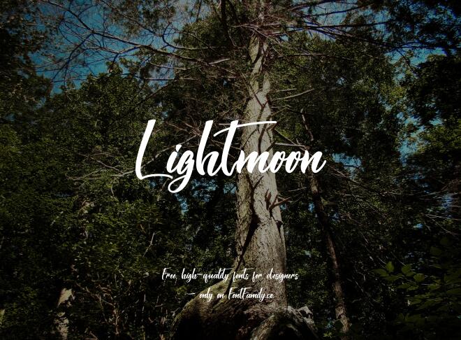 Lightmoon Font