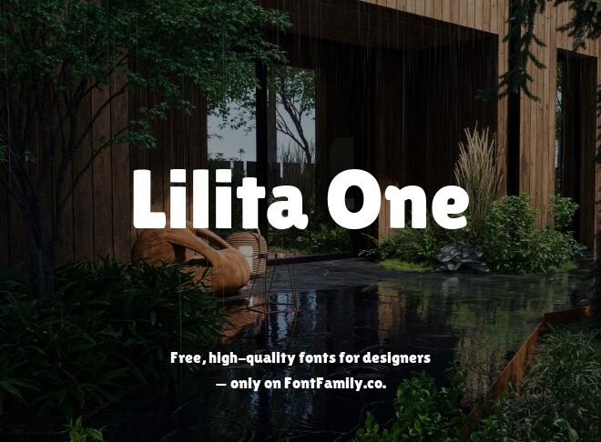 Lilita One Font