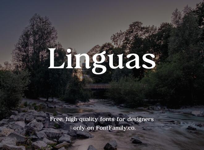 Linguas Font
