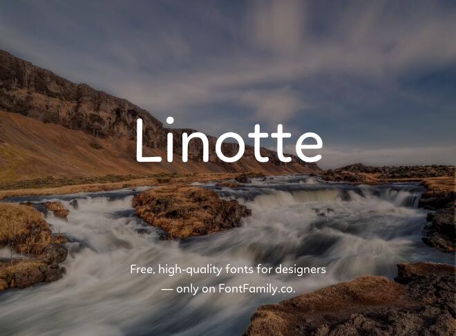 Linotte Font
