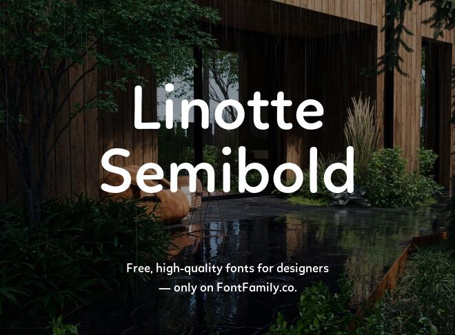 Linotte Semibold Font