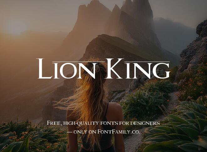 Lion King Font