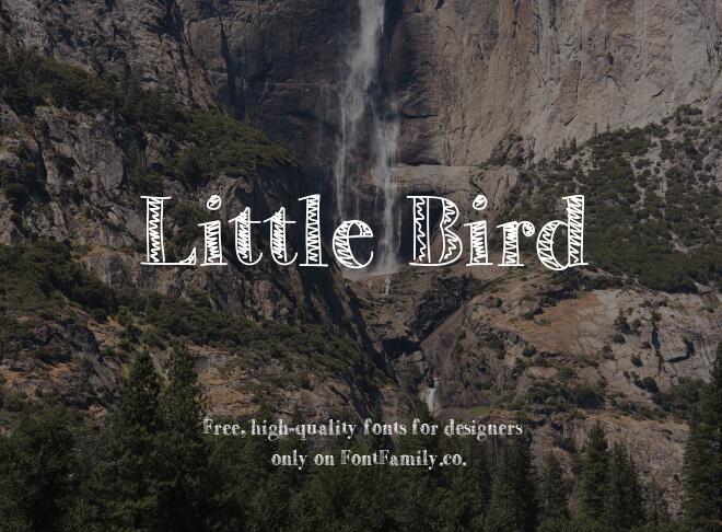 Little Bird Font
