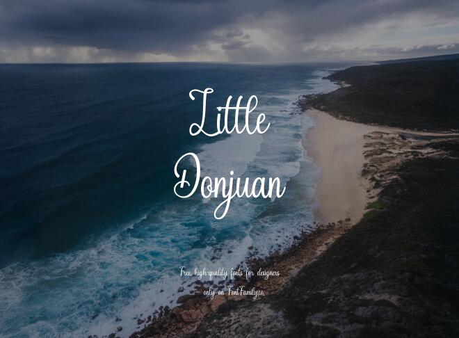 Little Donjuan Font
