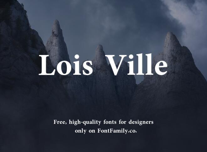 Lois Ville Font