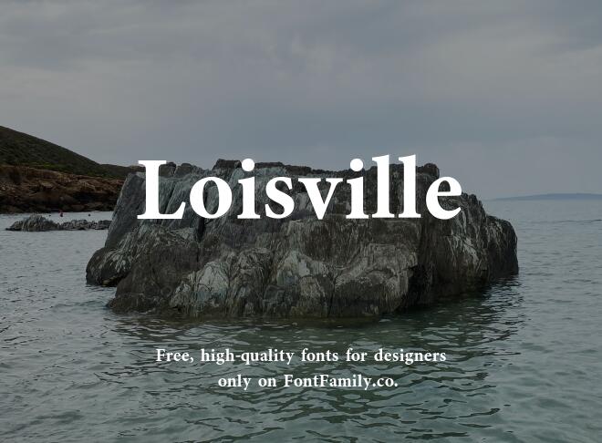 Loisville Font