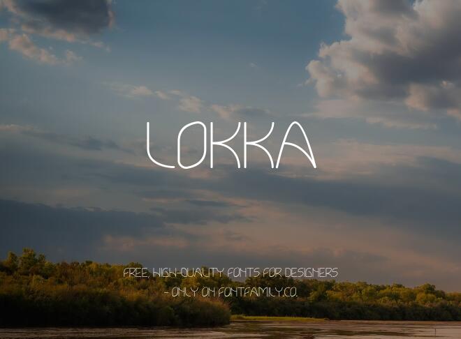 Lokka Font