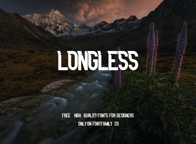 Longless Font