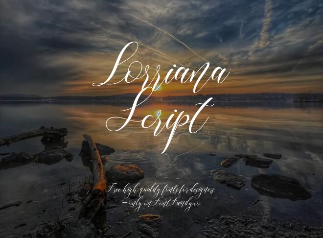 Lorriana Script Font