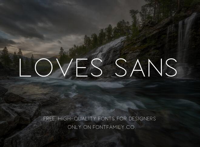 Loves Sans Font