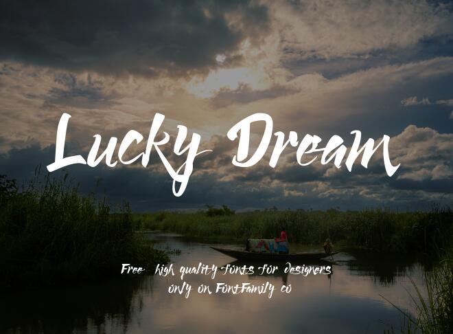 Lucky Dream Font