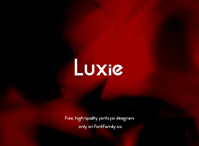 Luxie Font