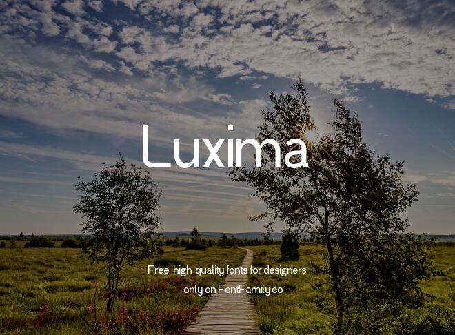 Luxima Font