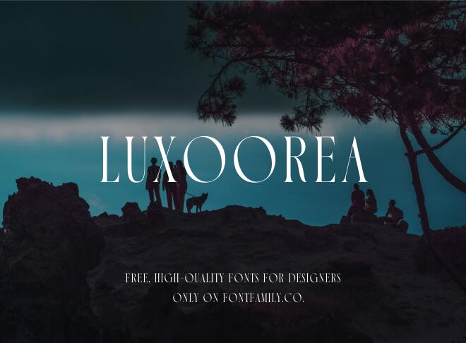 Luxoorea Font