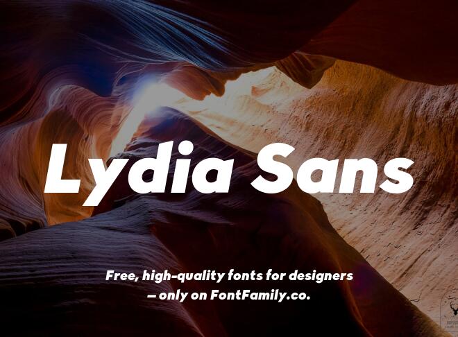 Lydia Sans Font