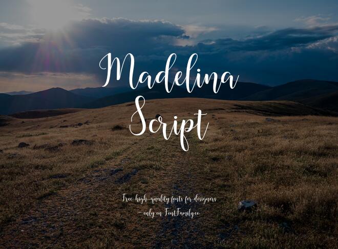 Madelina Script Font
