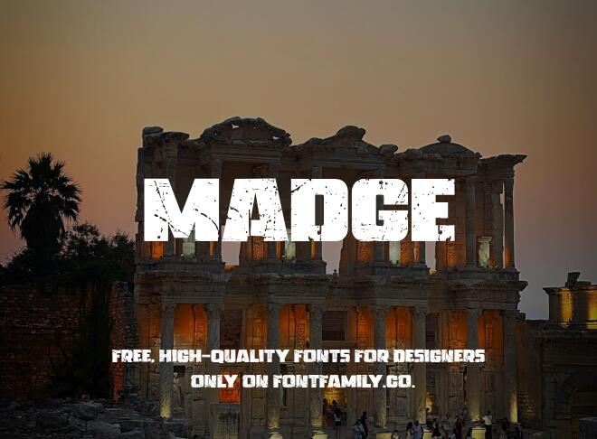 Madge Font