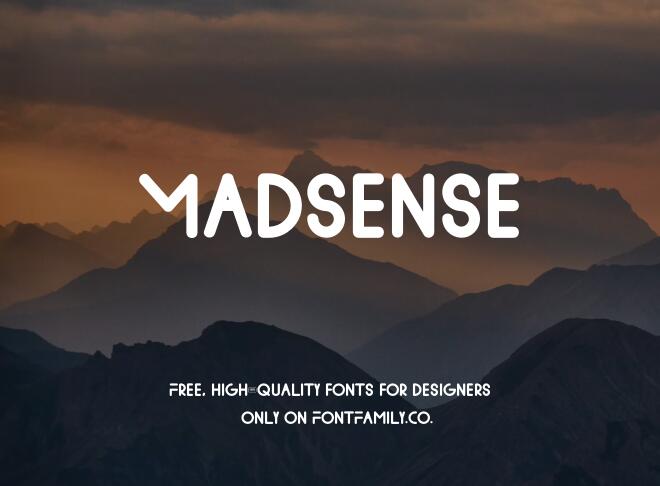 Madsense Font