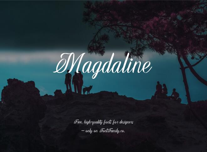 Magdaline Font