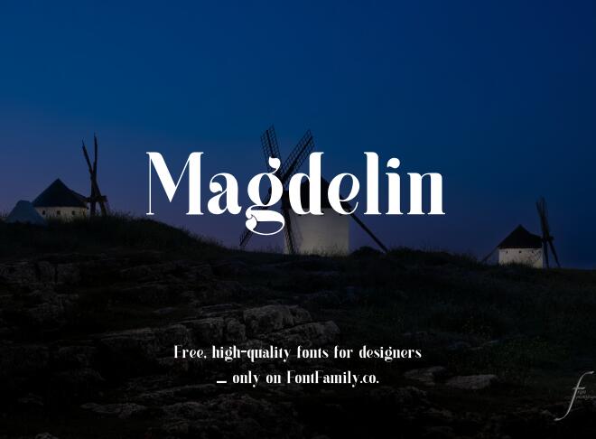 Magdelin Font