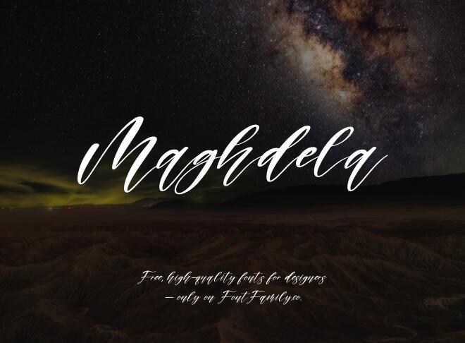 Maghdela Font