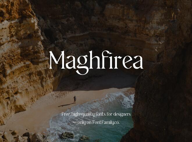 Maghfirea Font