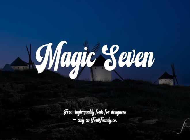 Magic Seven Font