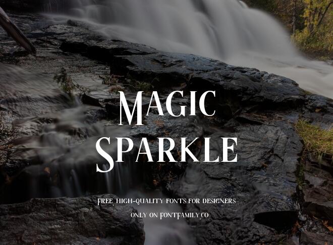 Magic Sparkle Font