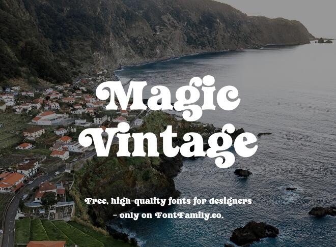 Magic Vintage Font