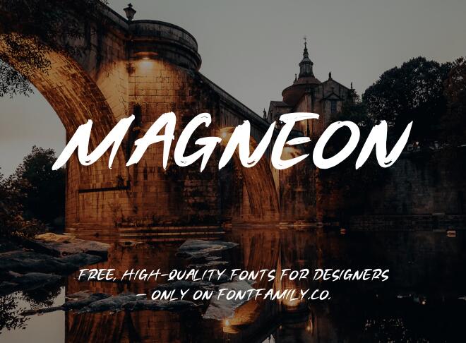 Magneon Font
