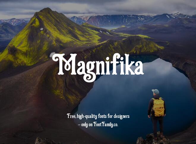 Magnifika Font