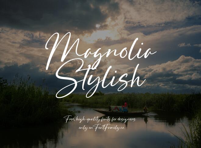 Magnolia Stylish Font