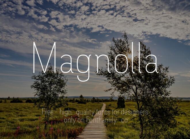 Magnolla Font