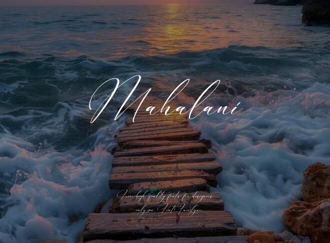 Mahalani Font