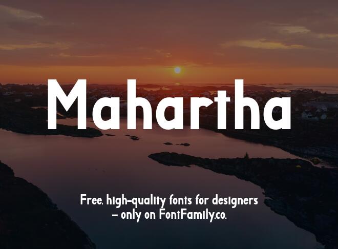 Mahartha Font
