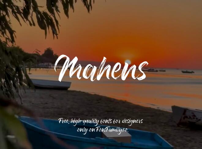 Mahens Font